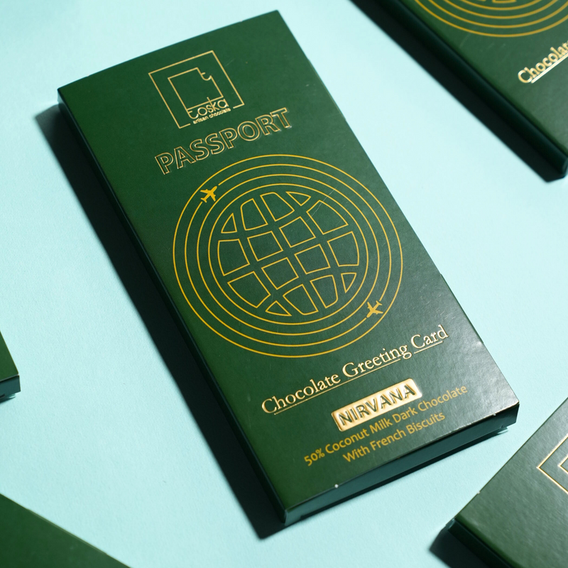 Passport : Nirvana - Bon Voyage Chocolate Greeting Card